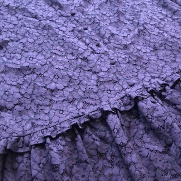 H&M Deep Purple Lace Tunic - Picture 3 of 8